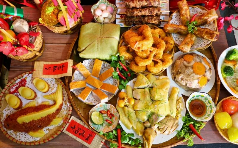 Hình ảnh món ăn ngày Tết 1