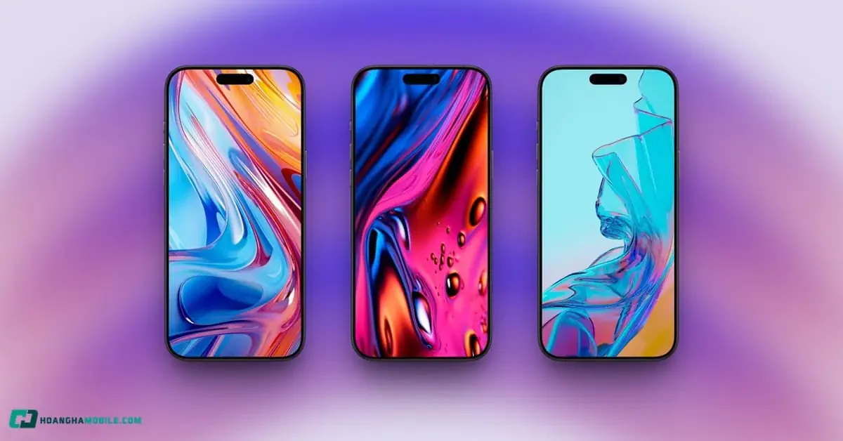 101+ Hình nền iPhone 15 Pro Max 4K, 2K đẹp theo màu máy