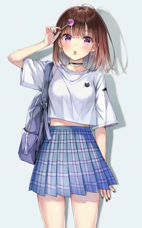 Hình ảnh Anime nữ đẹp cực ngầu -