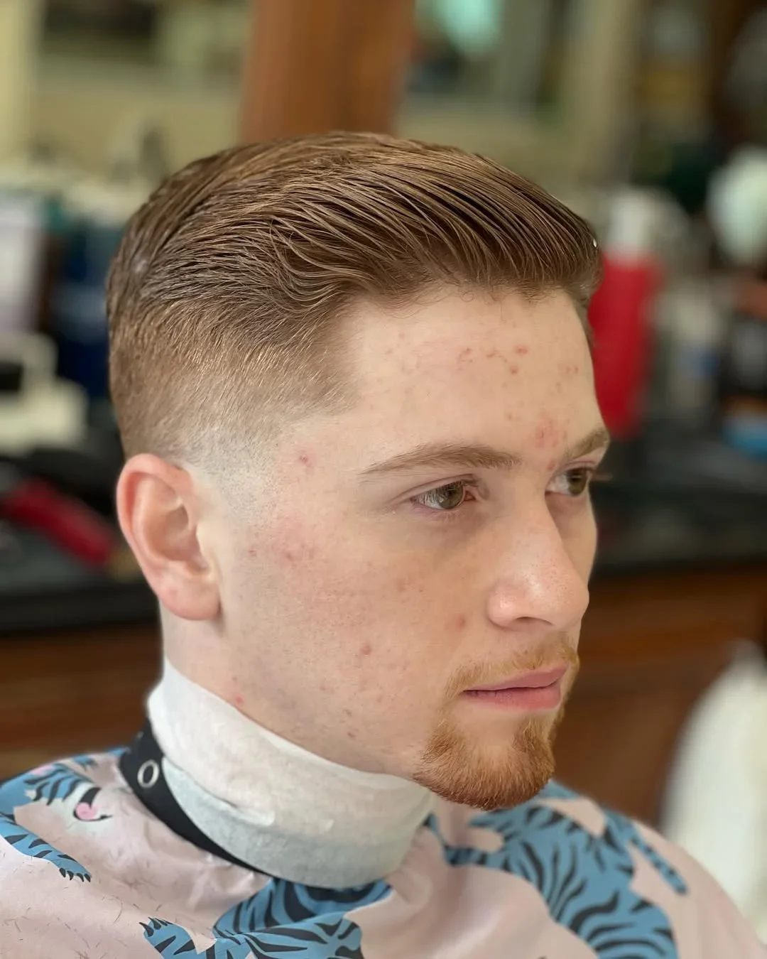 Kiểu tóc Ivy League Pompadour