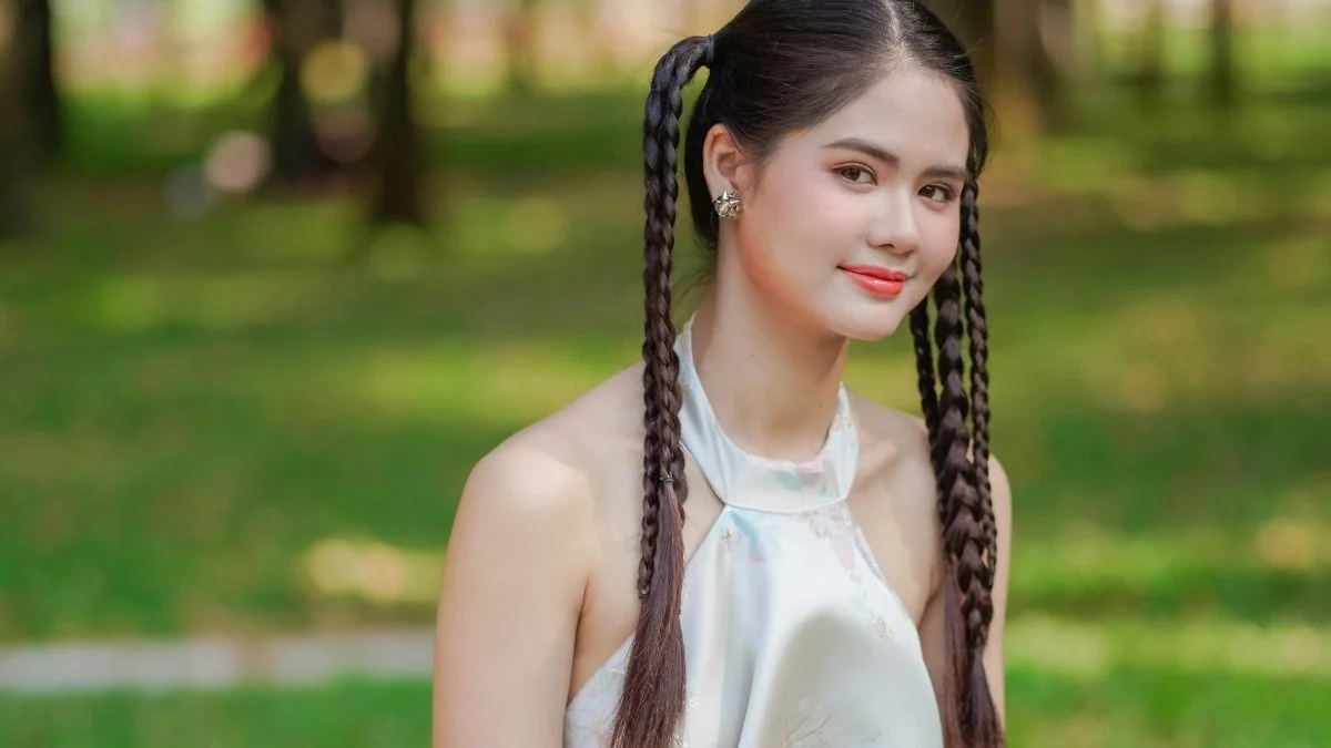 Ảnh cô gái xinh đẹp thuần khiết hồn nhiên